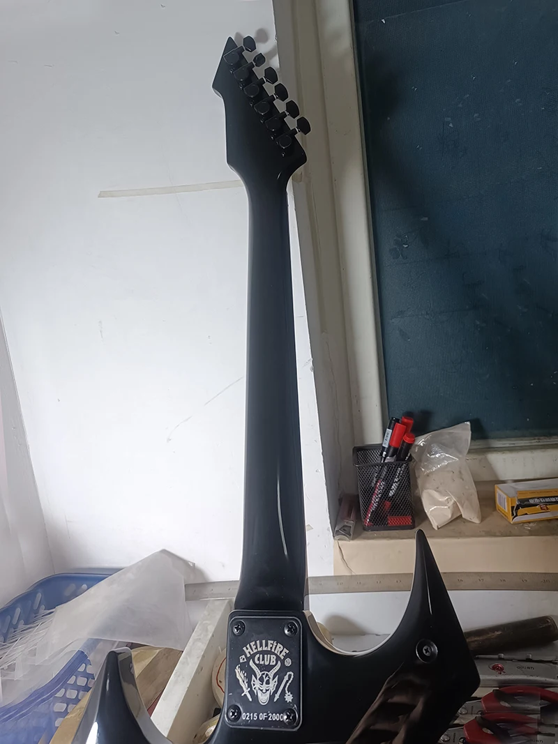 재고 B.O.C.RICH 헬파이어 연결 보드, 블랙 일렉트릭 기타, 더 많은 사진 필요, 빠른 배송, 판매자에게 문의