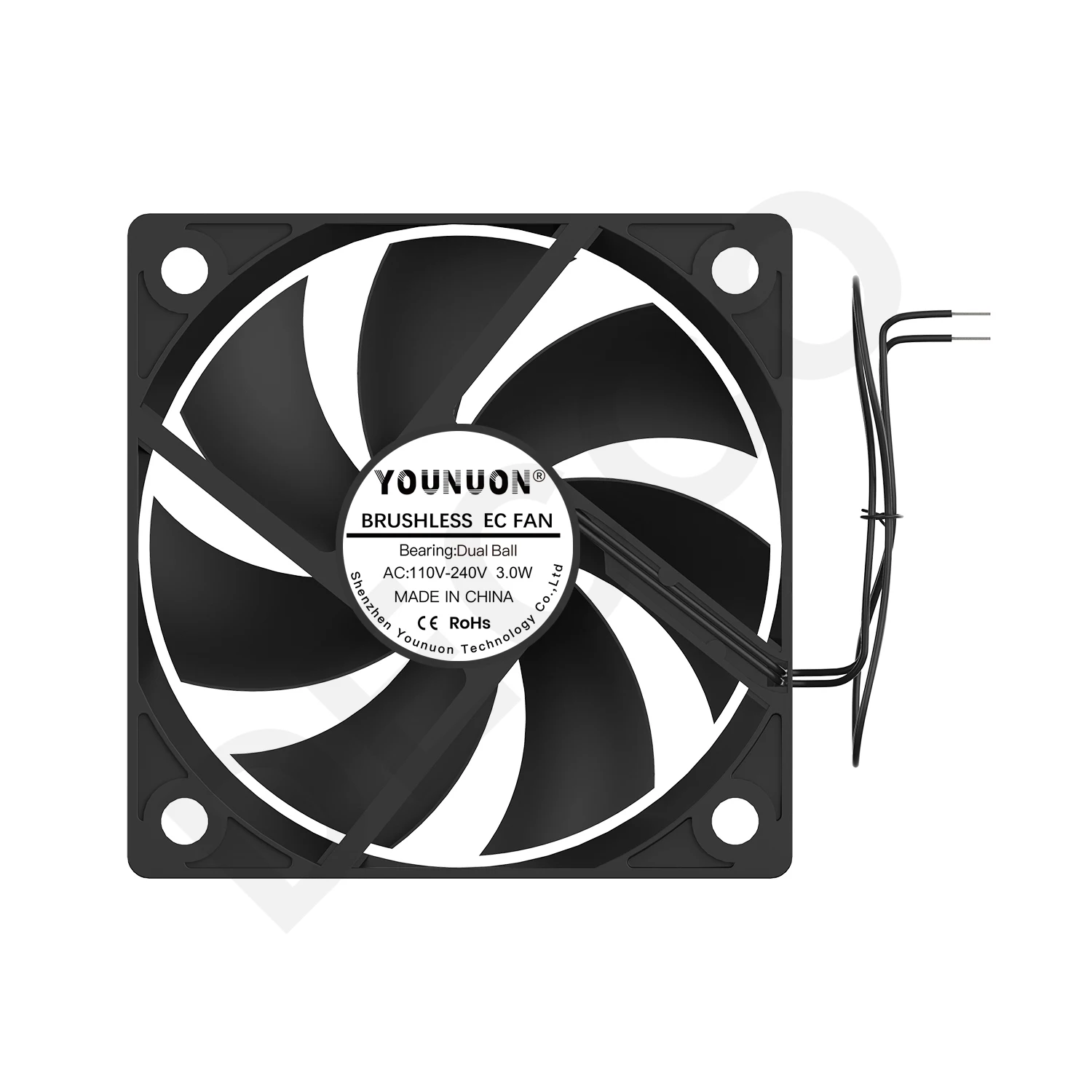 1PCS 120x120x25MM EC FAN Ball Brushless  FAN for DIY Cooling Ventilation Air  Electronic Device PC Duct Fan Cooler Processor