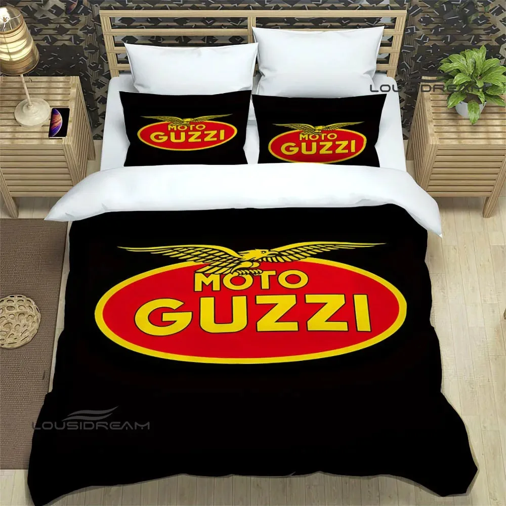 Guzzi motorcycle printed Bedding Sets exquisite bed supplies set duvet cover bed comforter set bedding set luxury birthday gift