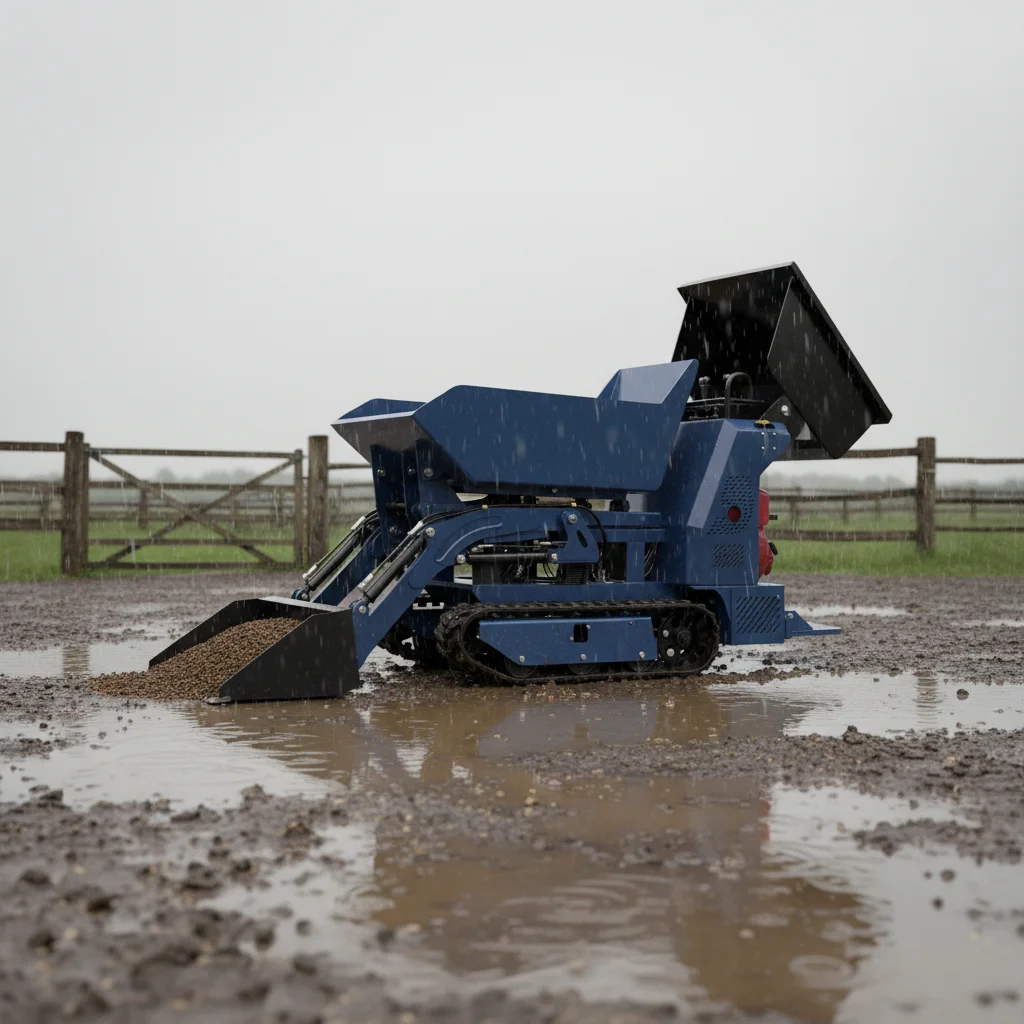 Mini Dumper sur chenilles personnalisé de haute qualité, 800kg, EURO 5 EPA, livraison rapide, Mini Dumper, usine personnalisée à vendre