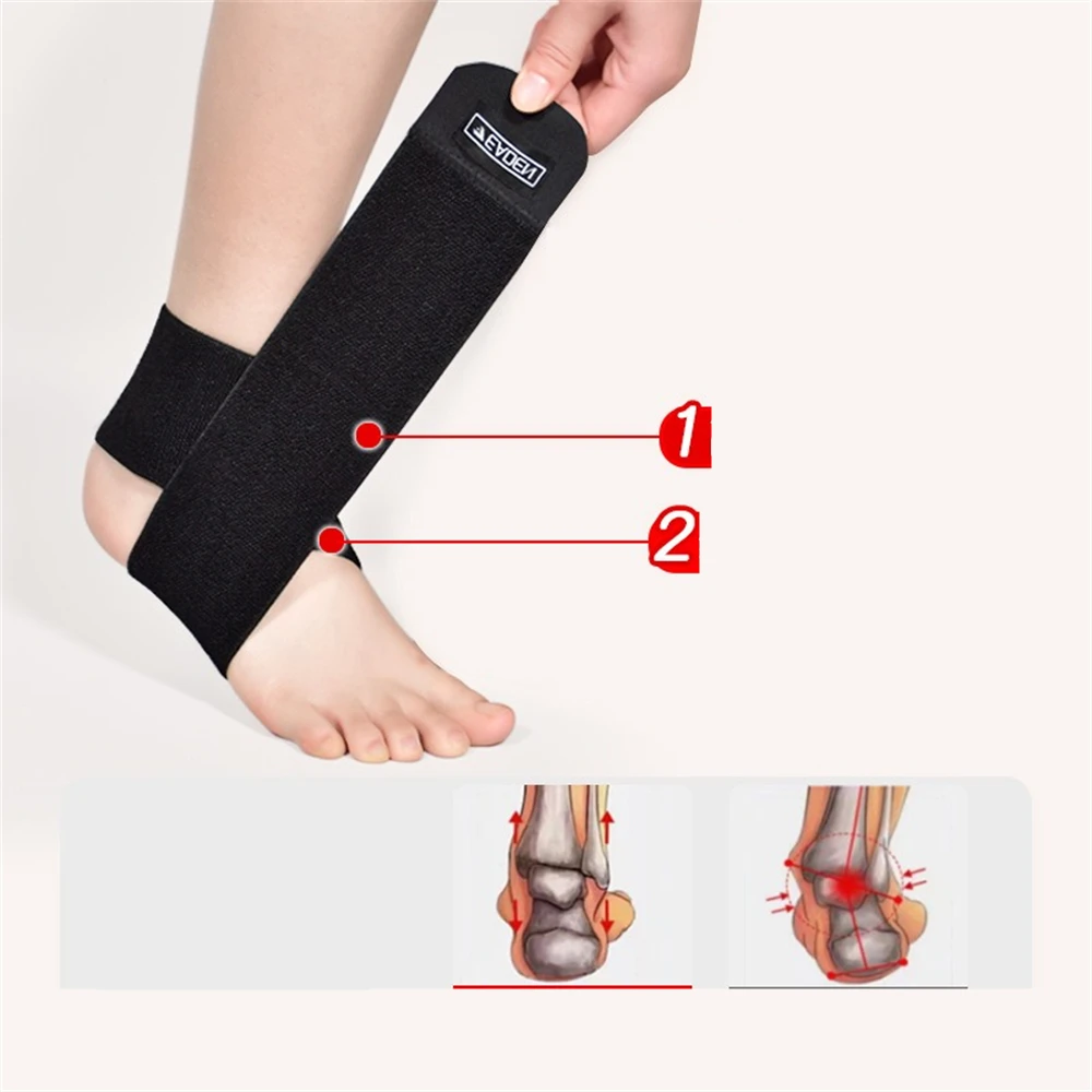 1 Pcs Ankle Brace, Sports Strain Adjustable Wraps Bandages, Ankle Sprain Recovery, Joint Pain Ankle Support, for Women THANKSLEE