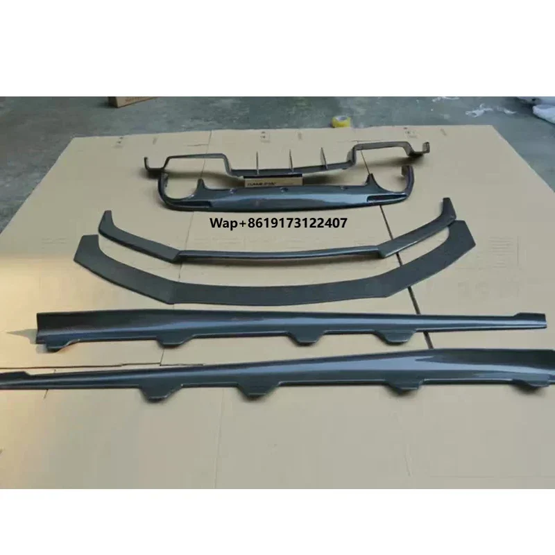 

SCIROCCO Carbon Fiber Body Kit Automotive Parts Front Lip Diffuser Side Skirt Spoiler Hood for 2009-2014