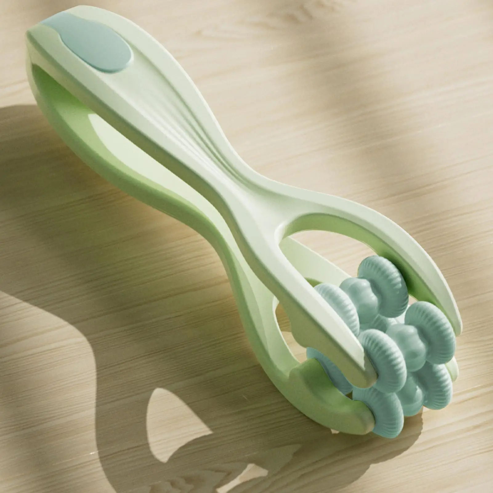 Finger Massage DualRow Roller Design Easy Use Relieve Finger Fatigue Promote Blood Circulation Portable Roller Finger Massage