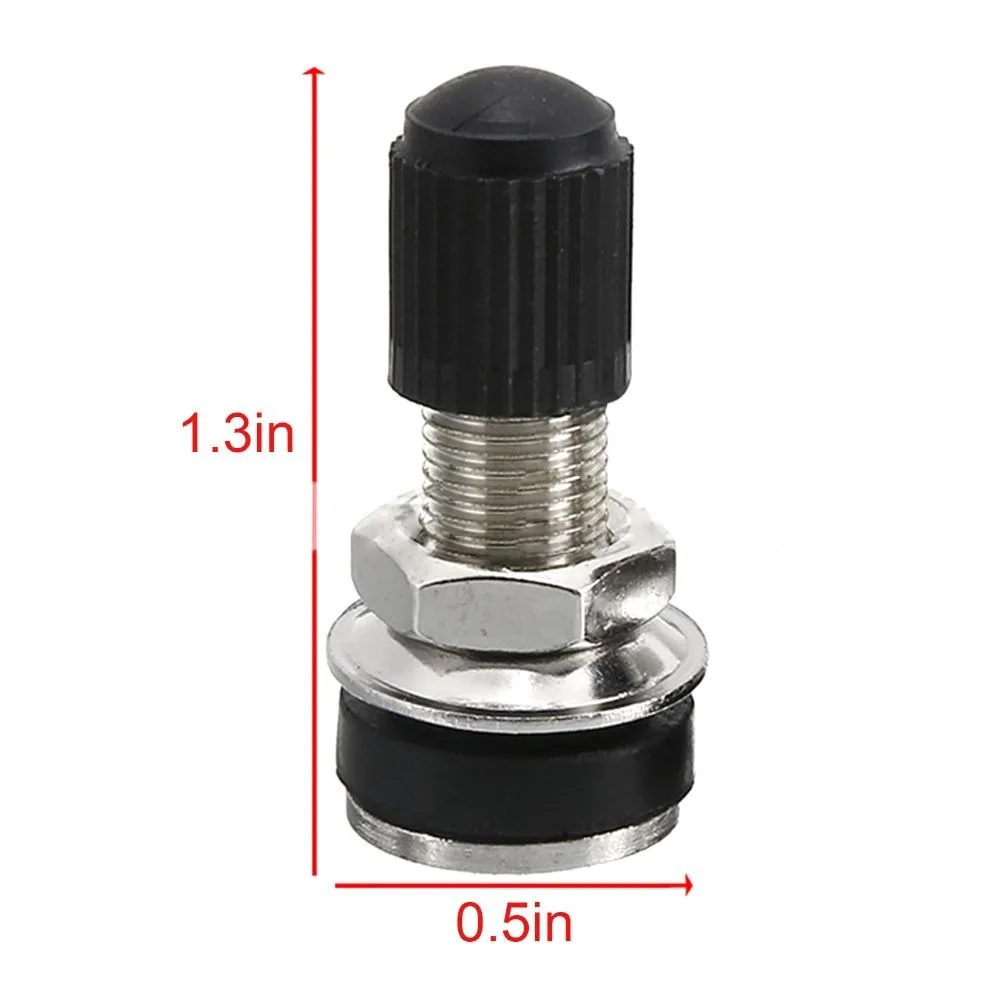 2pcs Zinc Alloy Motorcycle Wheel Valve Moto Accessories Durable Waterproof Tire Valve 32mm Tubeless Valve Nozzle