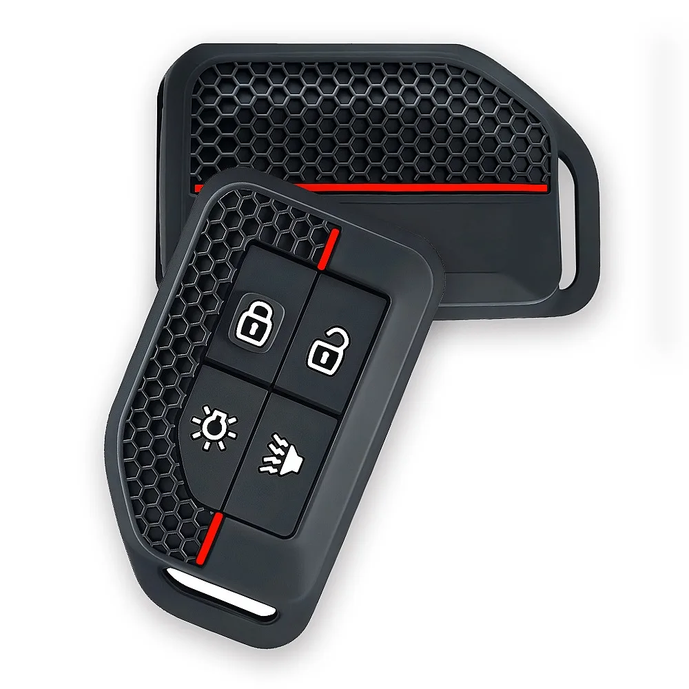 Silicone Car Key Fob Cover For Volvo New FM FH Truck Key Case FH16 Tractor Van Protective Shell