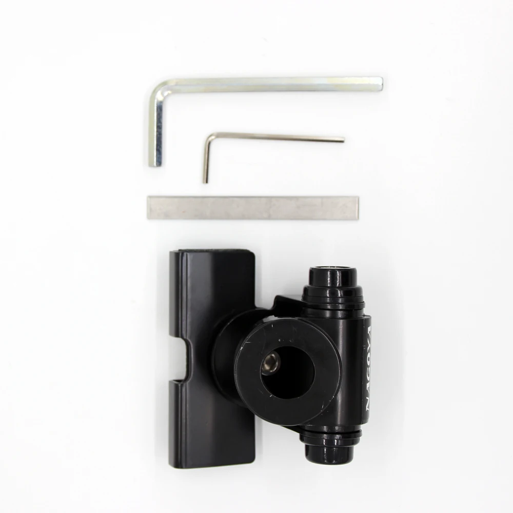 

RB-400 Car Antenna Mount Bracket Silver Color For Mobile Car Radio QYT KT-8900D BAOJIE BJ-218 Accessories antenna bracket