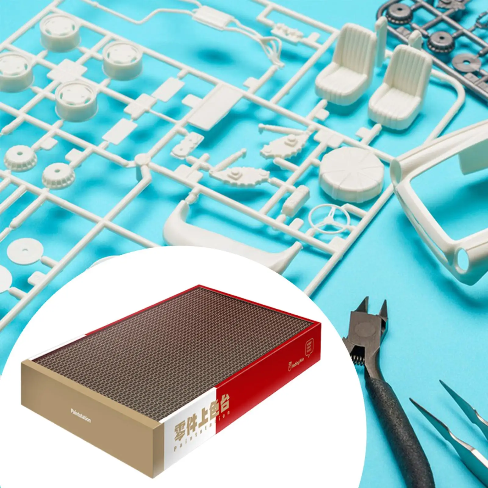 

Model Painting Base Stand Wear Resistant Model Parts Handcraft Coloring Base