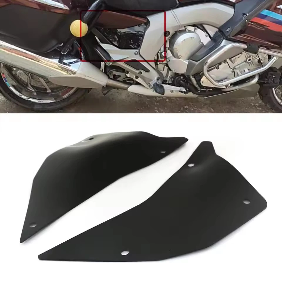 For BMW K1600 GTL K1600GT/GTL K1600B Motorcycle Clear Side Plastic Plates Cover Panel Gas Fuel Tank Decal Trim Guard Protector