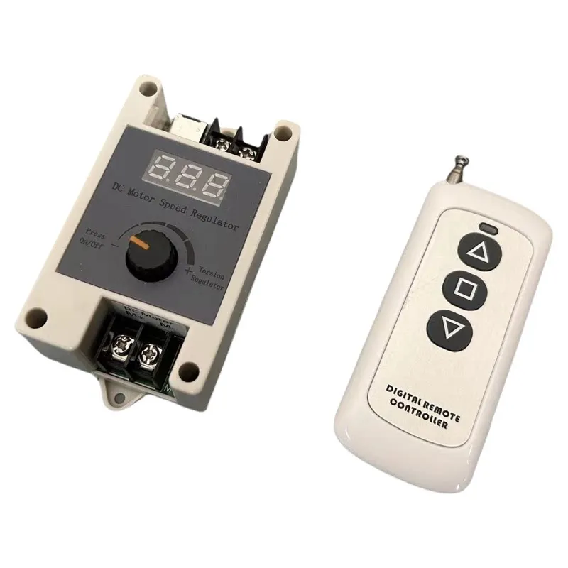 12-24V DC small motor motor motor speed control, remote control PWM speed control controller