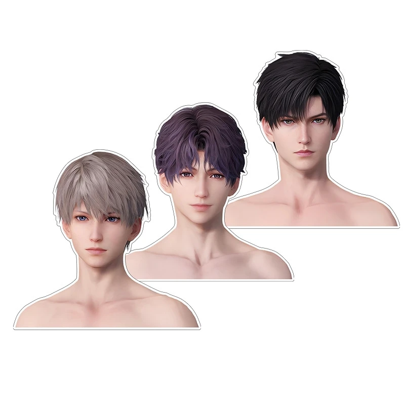 Percha de ropa humana de Anime Love and Deepspace, decoración de delicadeza de dibujos animados, colgante de individualidad