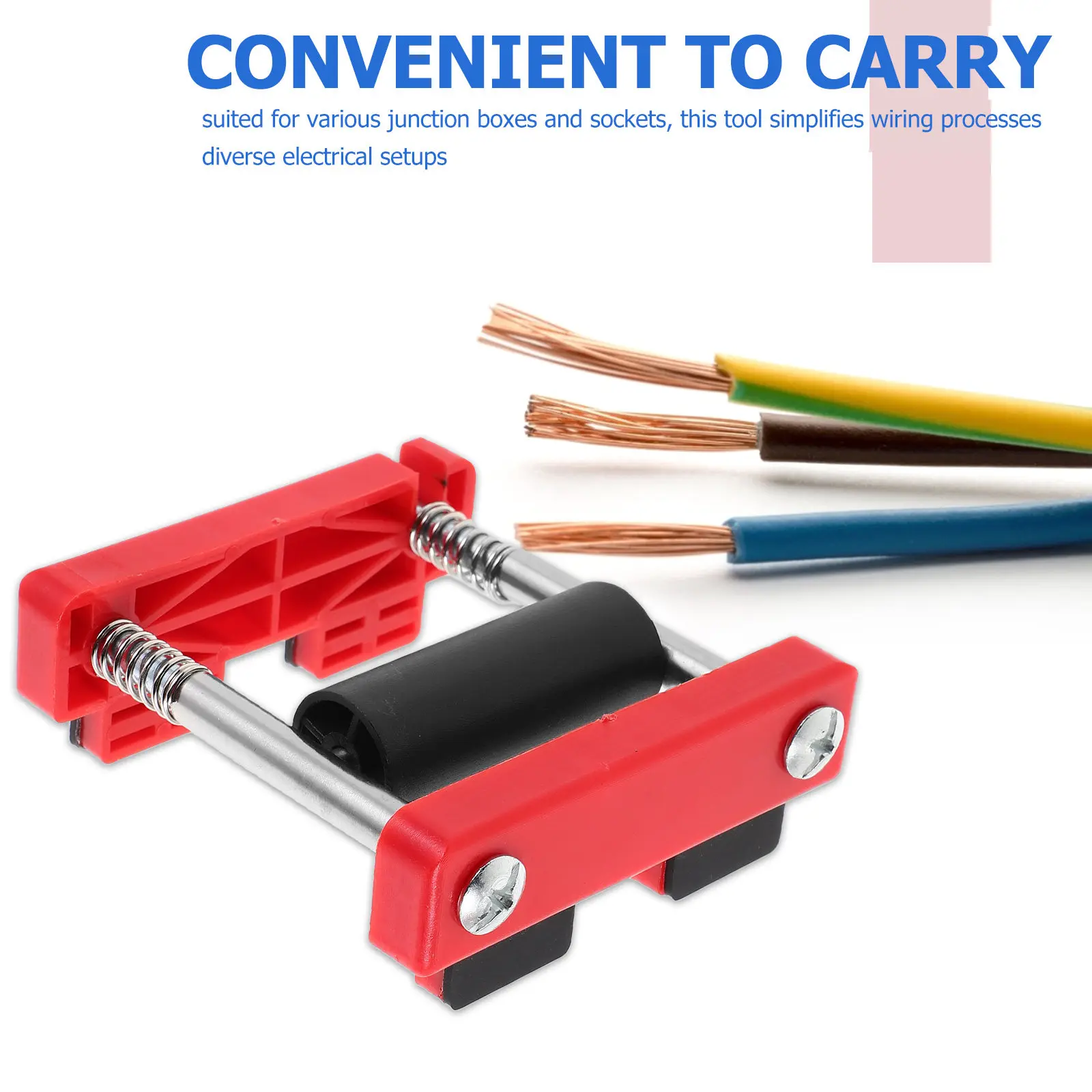 Electrician Wire Threading Tool Single-Handed Operation Cable Puller Efficient Threading Aid for Junction Boxes Sockets Home view 3