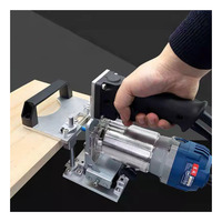 Trimming Machine 2 in 1 Slotting Bracket of Trimming Machine Hand-held Trimming Machine Base Woodworking Tool