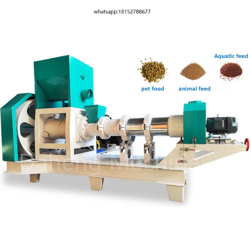 Factory Price Pet Food Processing Equipment Pellets Extruder Machine