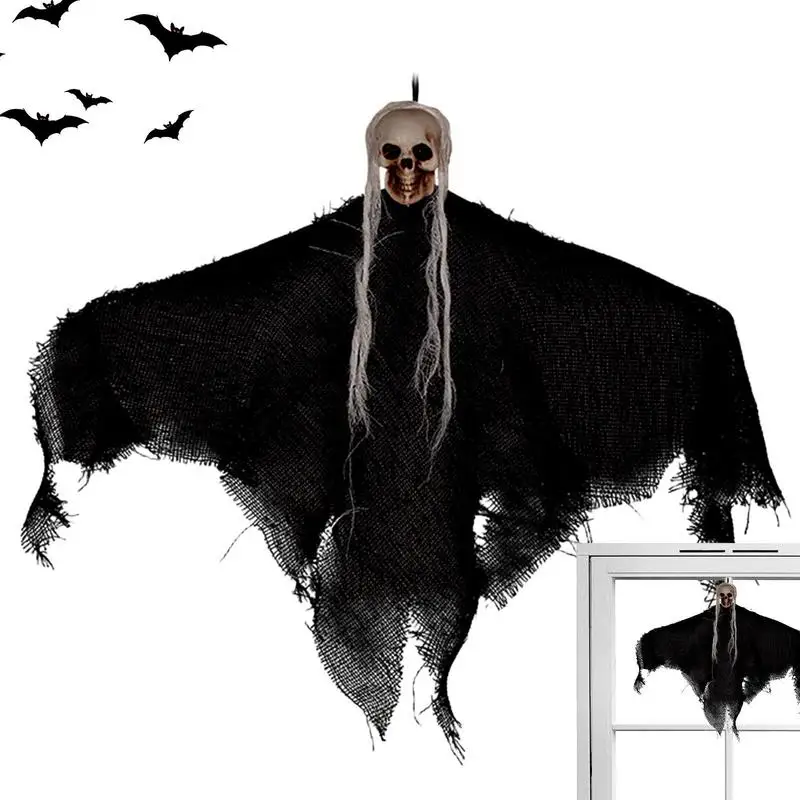 Halloween Reaper Decor Halloween Skeleton Ghosts Spooky Halloween Tree Ghosts Scary Halloween Decorations Ghost For Lawn