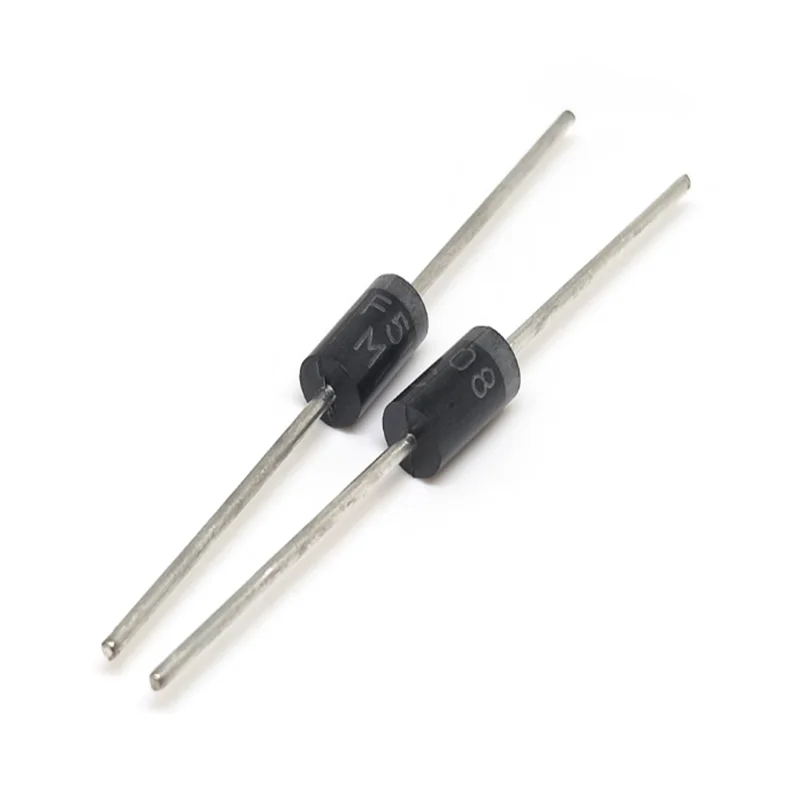 10pcs UF5408 is a brand-new ultra-fast recovery through-hole diode 3A/1000V rectifier diode with high power