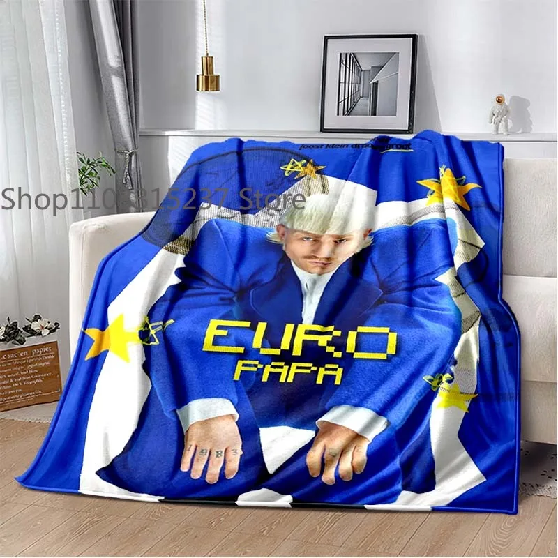 

Netherlands Joost Klein Europapa Music Blankets, Throw Blanket,for Bedroom Living Room Sofa Bed Office Car, Brithday Gift,Decke