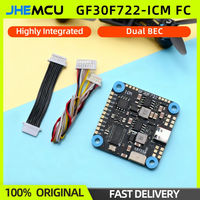 JHEMCU GF30F722-ICM F7 Flight Controller F722 FC Dual BEC 5V 10V OSD HD 3-8S Input For RC FPV Freestyle Drone Quadcopter Parts