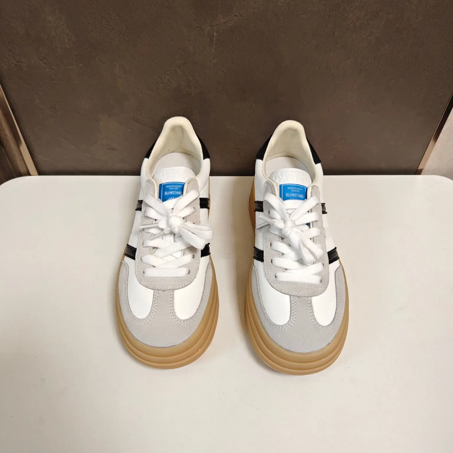 Retro Women's Shoes 2024 Spring/Summer New Classic Color Block Sports and Casual Shoes Forrest Gump Shoes