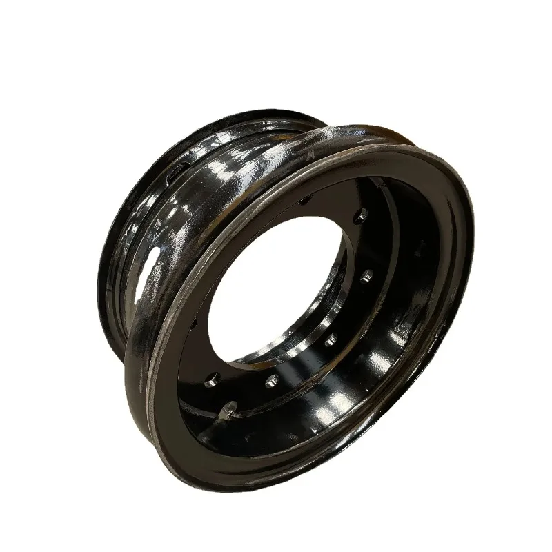 Thickened New Engineering Steel Rim 6.0-15 Three-Piece Wheel Hub Matching 750-15 Tire