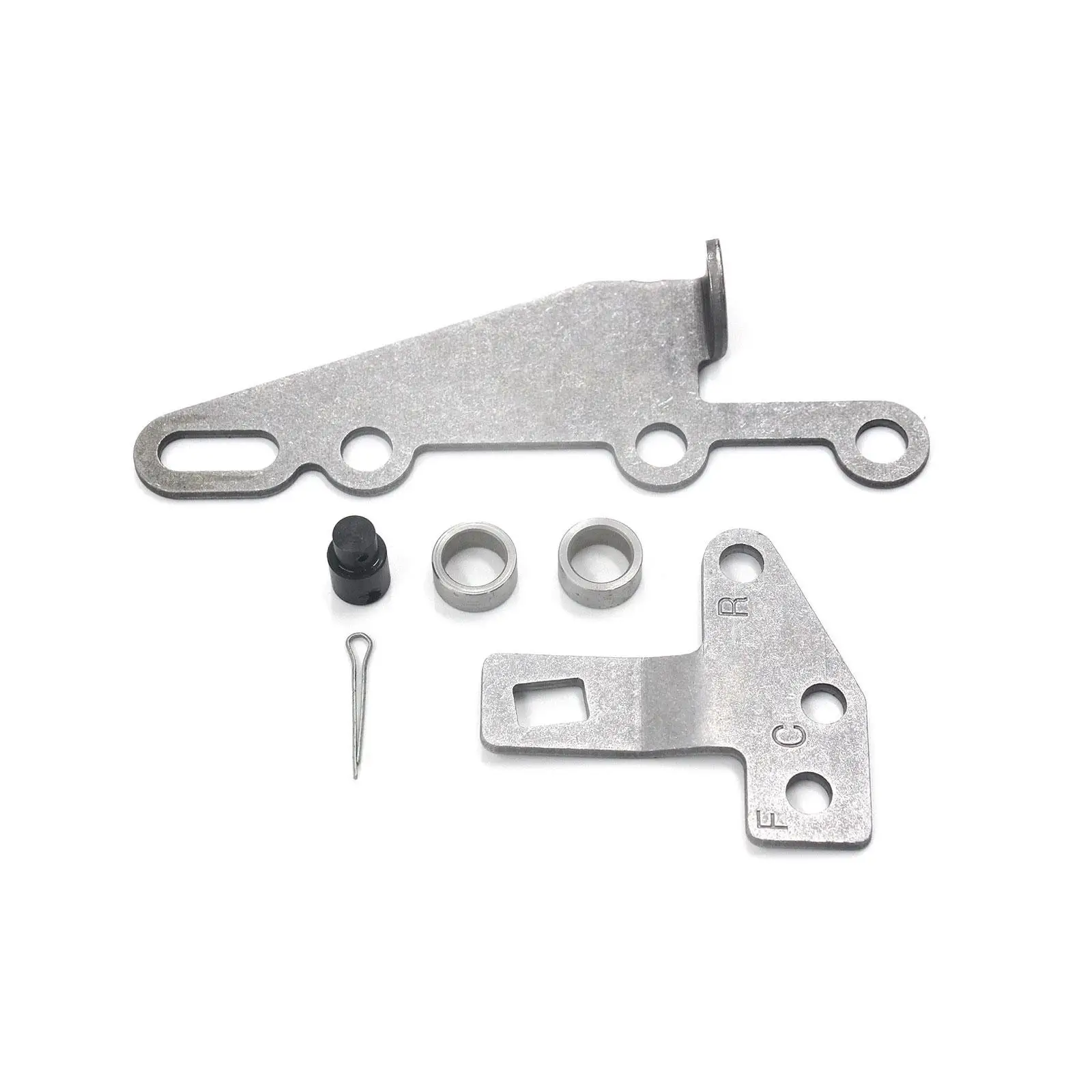 Automatic Transmission Shifter Bracket and Lever Kit Complete Replacement Set for GM Turbo TH400 TH350 TH250 200-4R 700R4 4L60 view 3