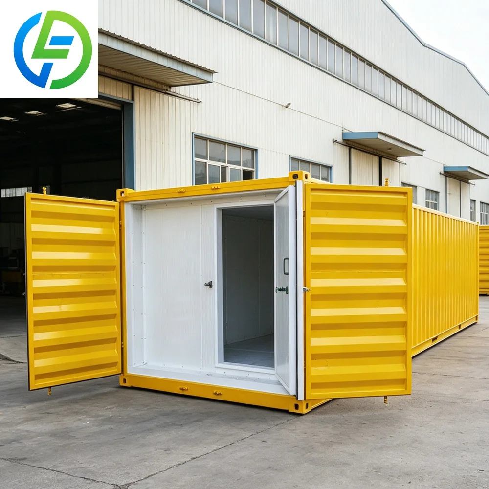 FOODLINE Standalone Solar Refrigerated Container Low Energy Compressor Reduce Fuel Cost For Remote Rural Farm Delivery