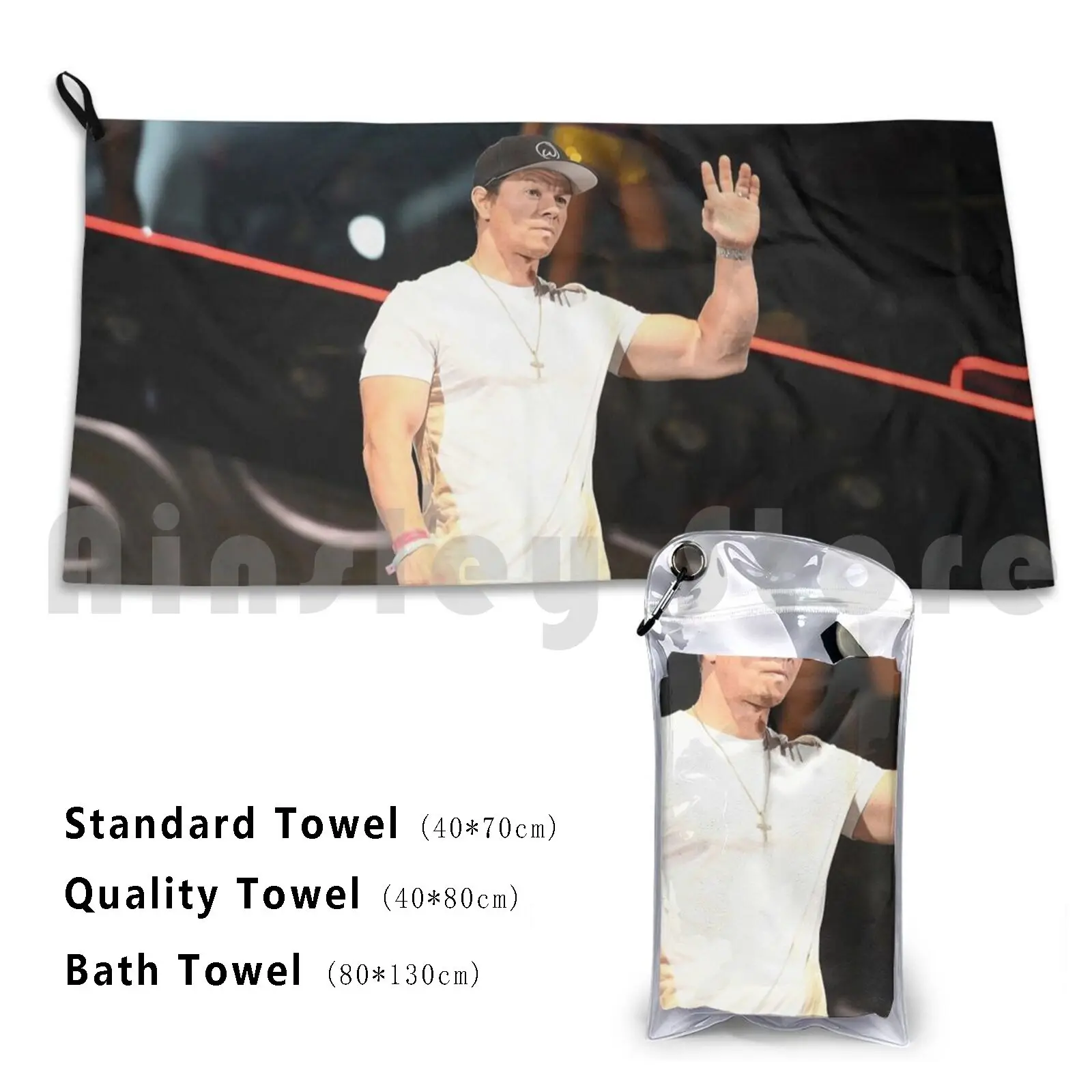 Mark Bath Towel Beach Cushion Mark Wahlberg