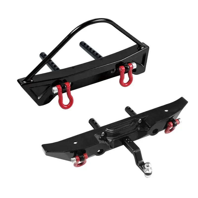 Metal Front and Rear Bars MN128 RC Car Trailer Upgraded and Modified Classic Model Non Destructive Installation