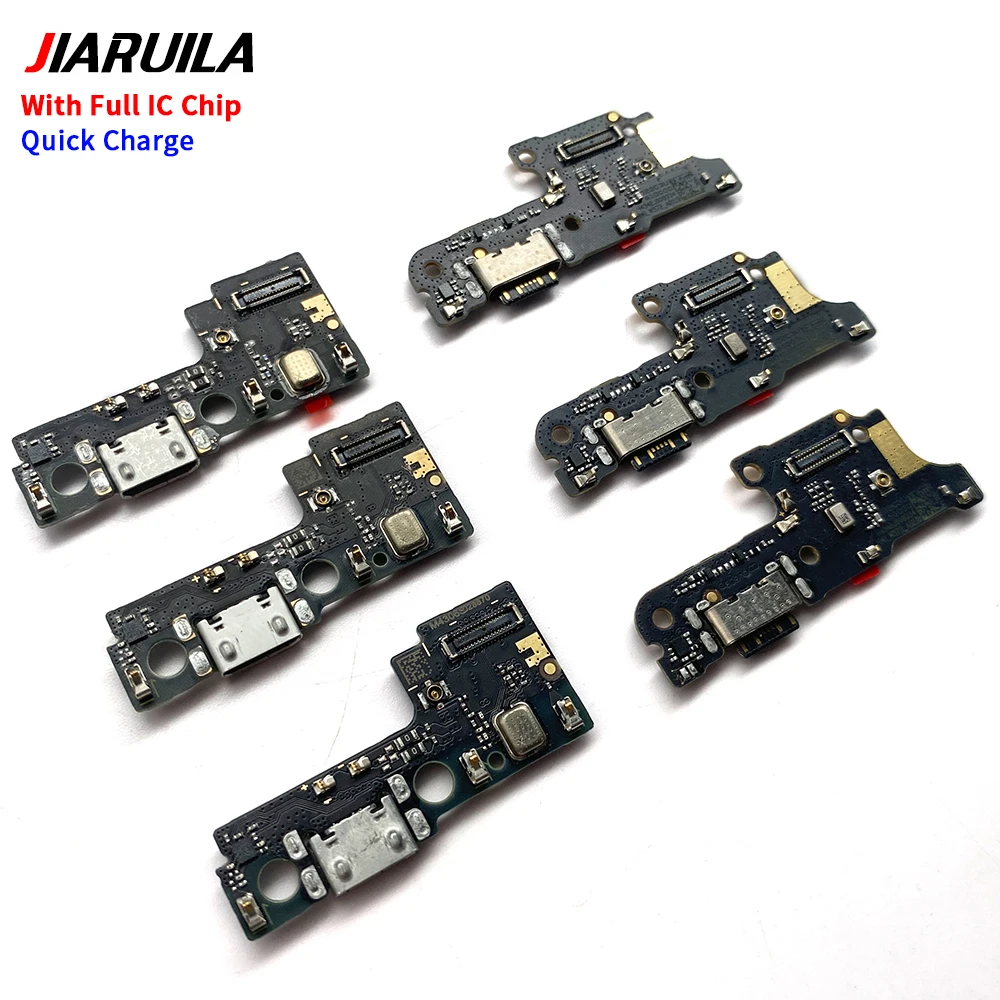 10 Pcs USB Charging Port Charger Board Flex Cable For Xiaomi Redmi 12C 13C Dock Plug Connector With Microphone