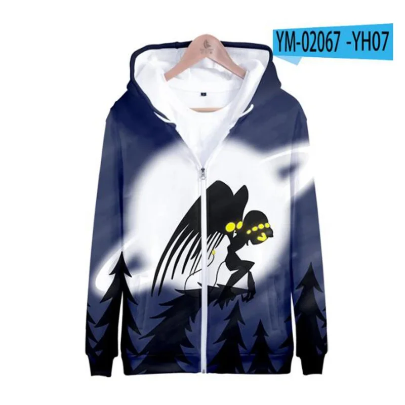 Tv Show Murder Drones 3D Print Zip Up Women/Men Hoodie Sweatshirt Harajuku Streetwear Hip Hop Cute Robot N Zipper Hooded Jacket