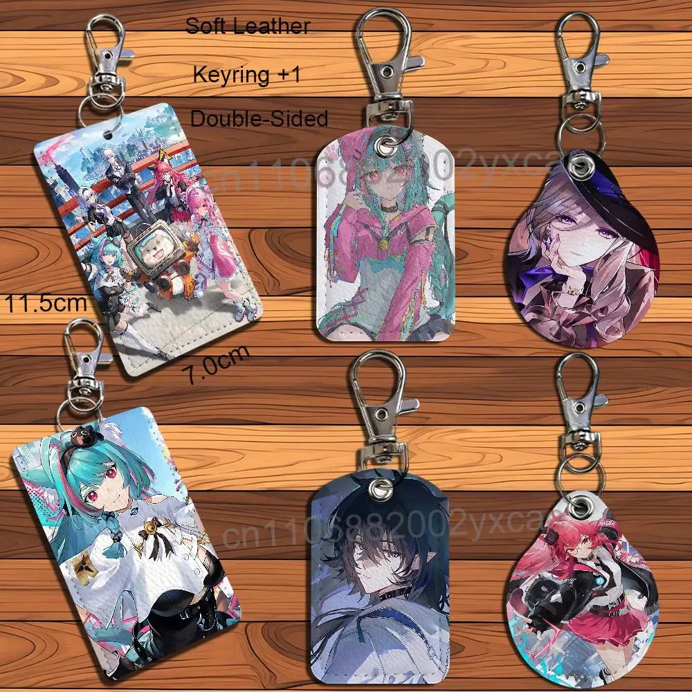 

NTE Nanally Neverness to Everness Holder For Bank Business Work Card Holder Student Card Case Bus Card Keychain