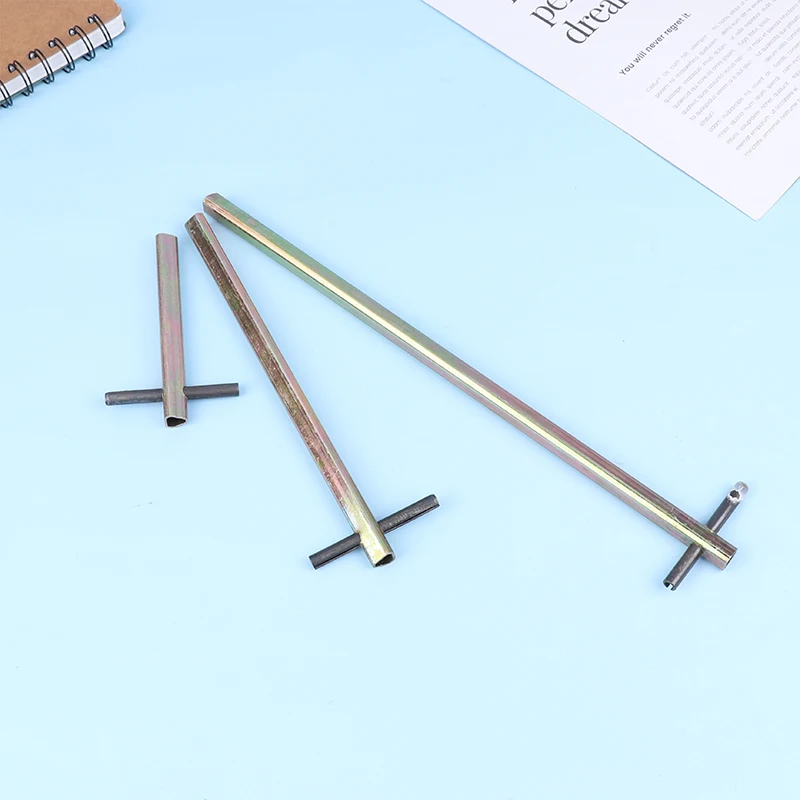 Llave triangular de ascensor de tipo extendido, llave triangular profesional para puerta de ascensor