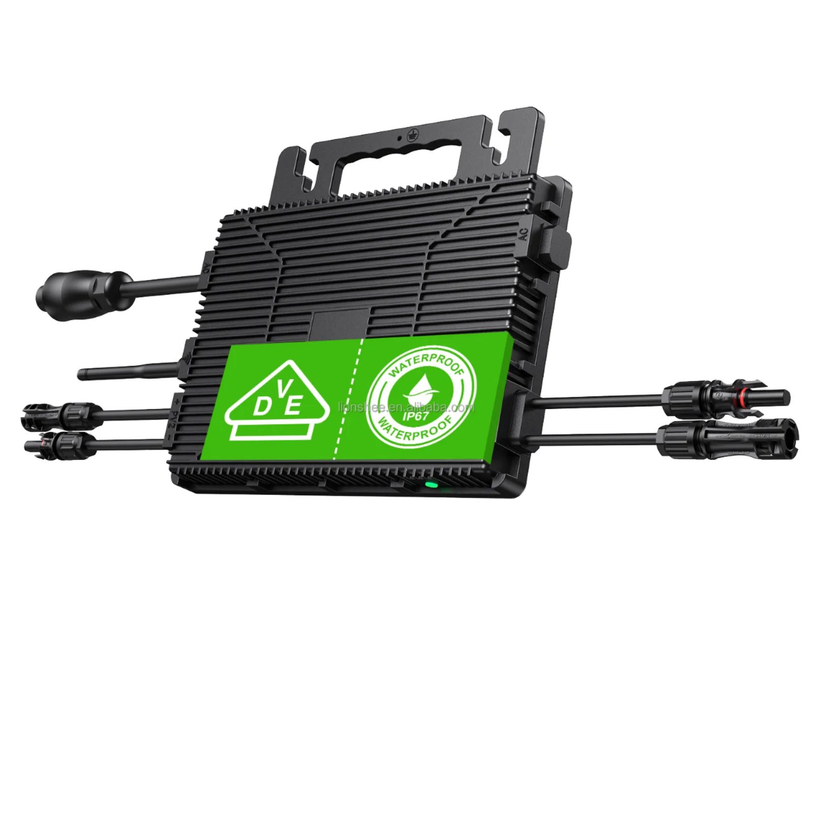 800W Micro Solar Inverter 25-55V Input Balcony Solar Power Plant 96% Efficiency Single Phase On Grid Micro Inverter