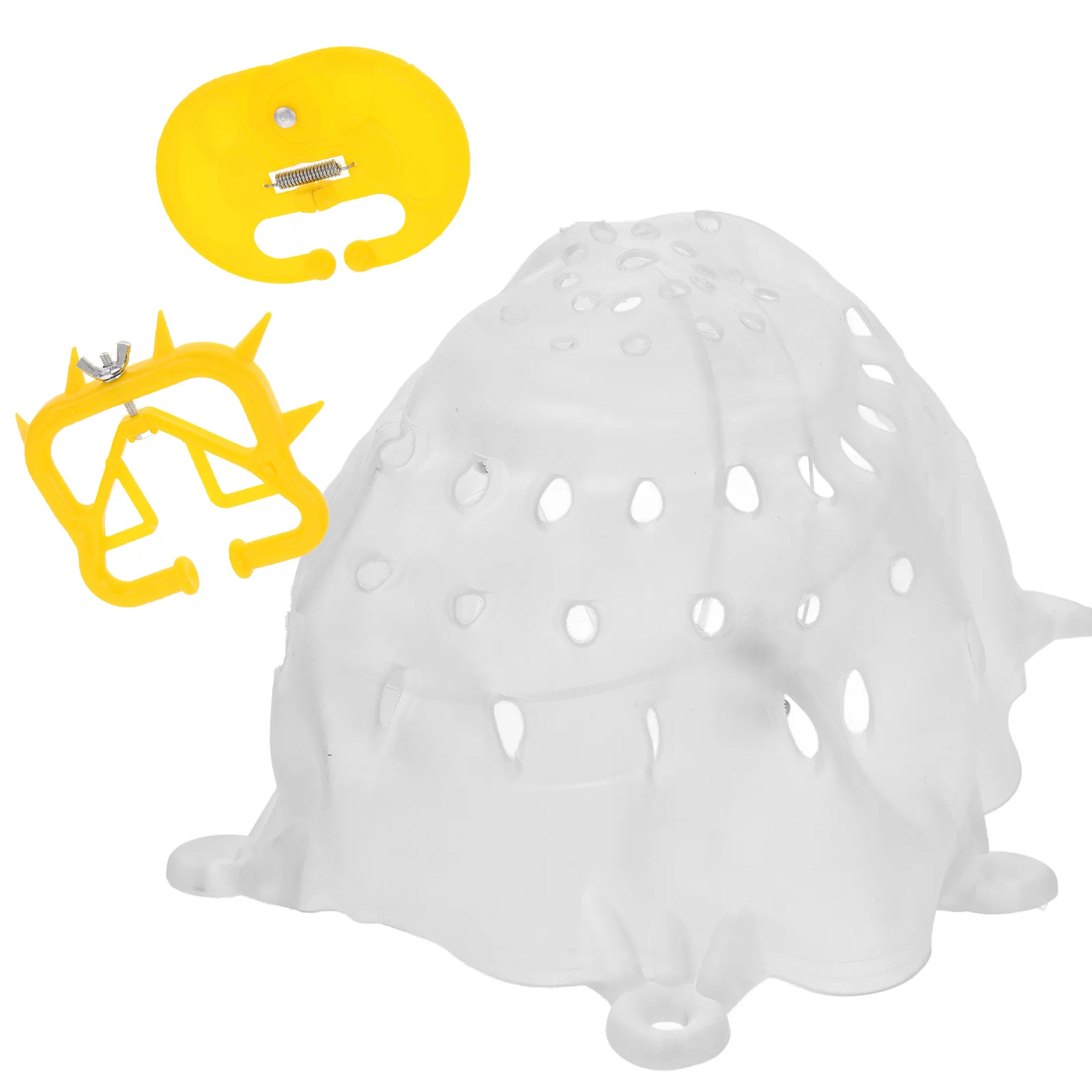 

1Set Cattle Nose Ring Thick Calf Nose Clamp Reliable Calf Weaner Farm Weaning Tool Lamb Weighing Sling Cattle Supplies