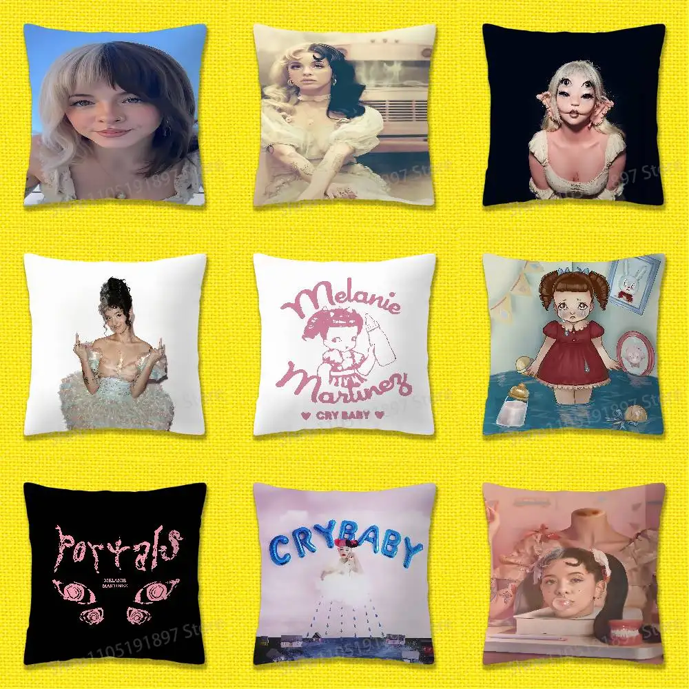 

M-Melanie Martinez K-12 Portals Cry Baby Throw Pillow Case For 30x30cm 50x50cm 45x45cm 40x40cm Square Chair Pillowcase Case