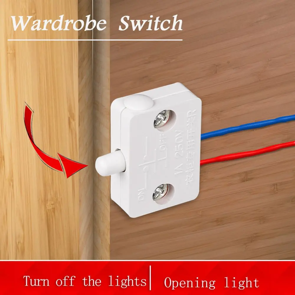 Mechanical Ultra-thin Touch Household Home Improvement Wardrobe Closet Switch Switch Cabinet Door Control Light Control