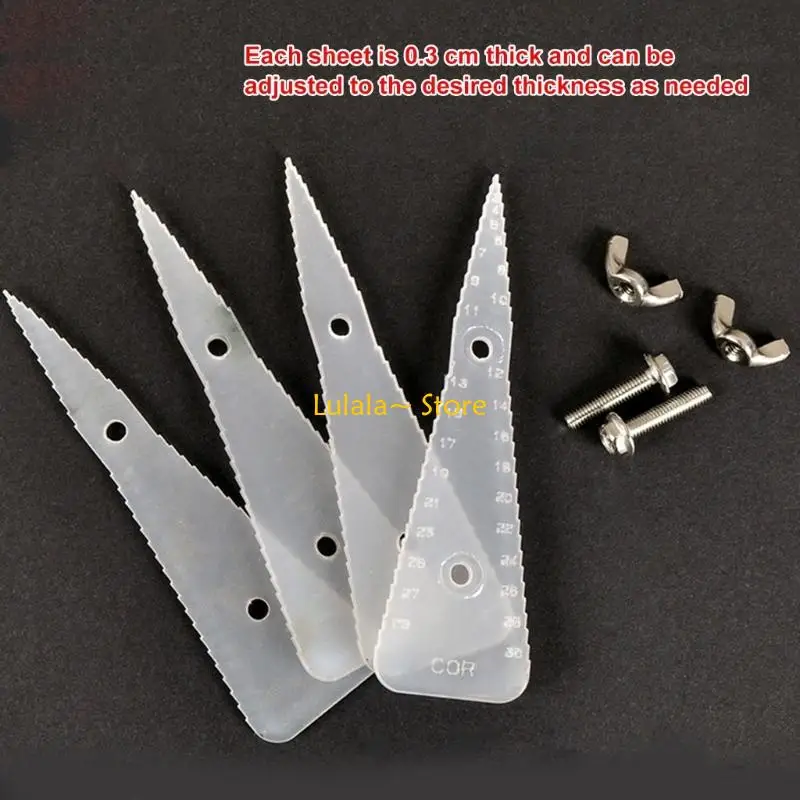 Y4QA Handheld Bender For Scale Models Jewelry Making 4 Thickness Settings