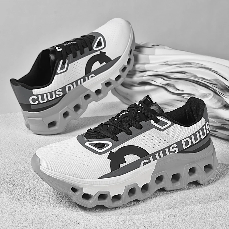 Men's Cushioning Running Shoes Lightweight Athletic Casual Sneakers Male Non-Slip Sports Shoes Outdoor Travel Walking Shoes - view 5