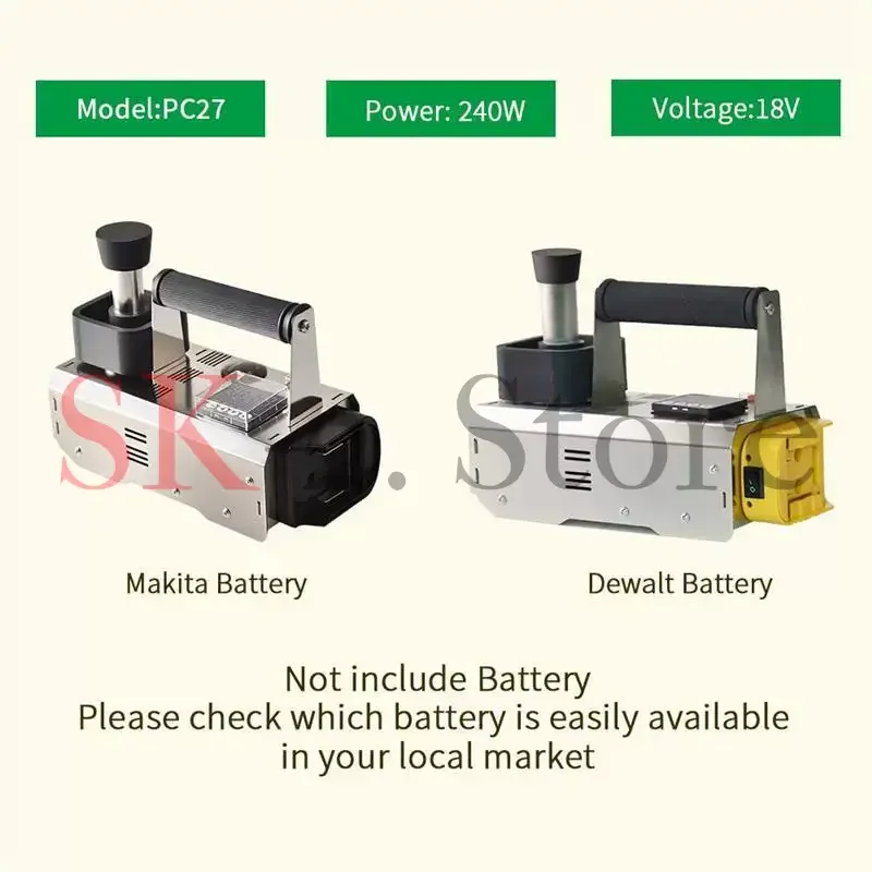 Battery Fogger Without Battery，Beehive Wireless Battery Powered Cordless Oxalic Vaporizer Oxalic Acid Dispenser