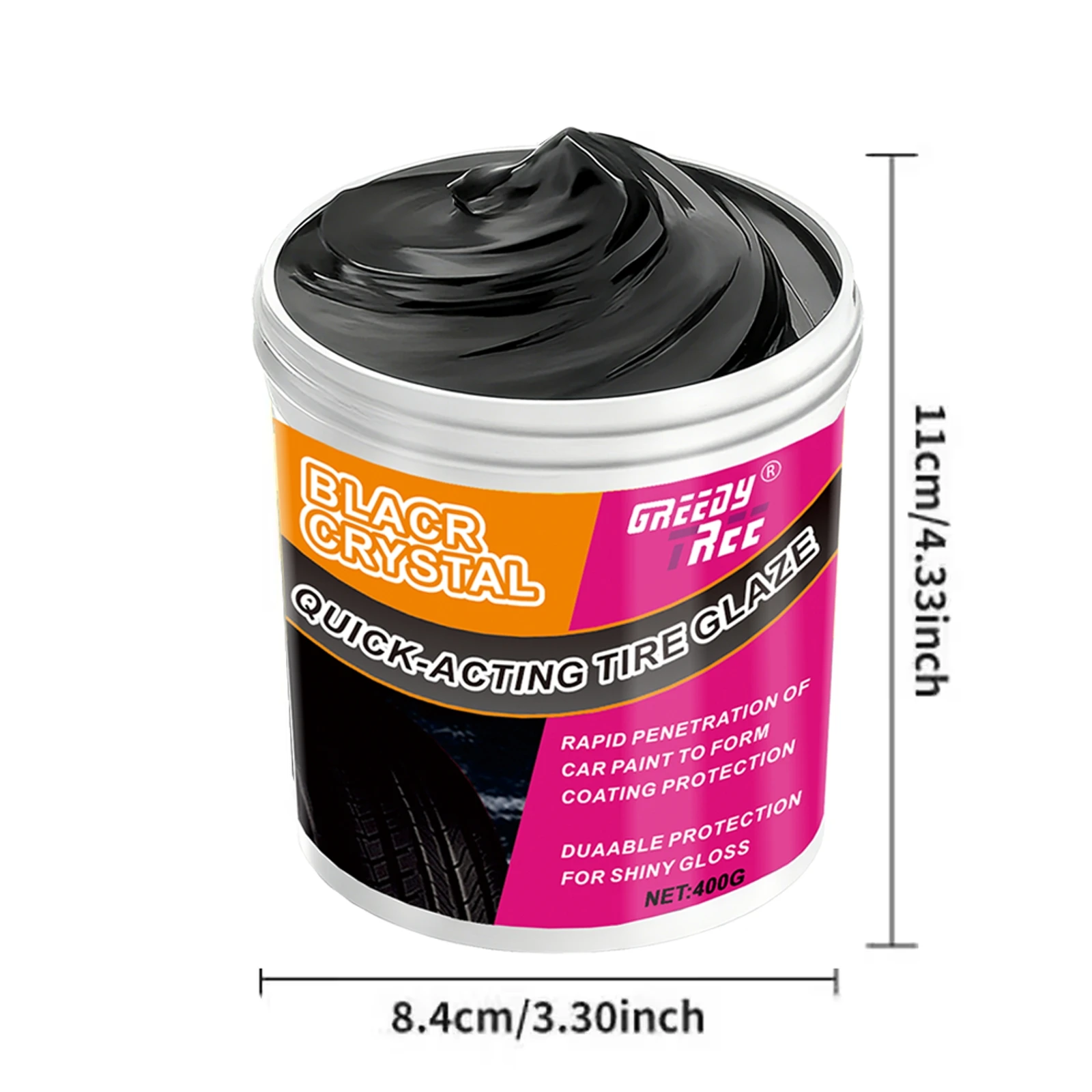 [All-in-One reparatiecrème] Alles-in-één plastic en rubberen reparatiecrème - Instant zwarte restauratie, krasverwijderaar en anti-veroudering voor