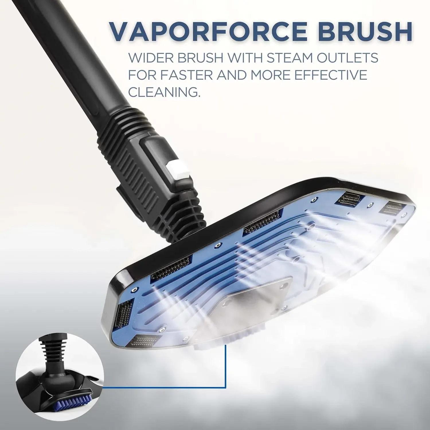 Vaporetto Smart Steam Mop and Steam Cleaner for Cleaning and Sanitizing with 12 Attachments Works for Tile Floor with Grout, Car