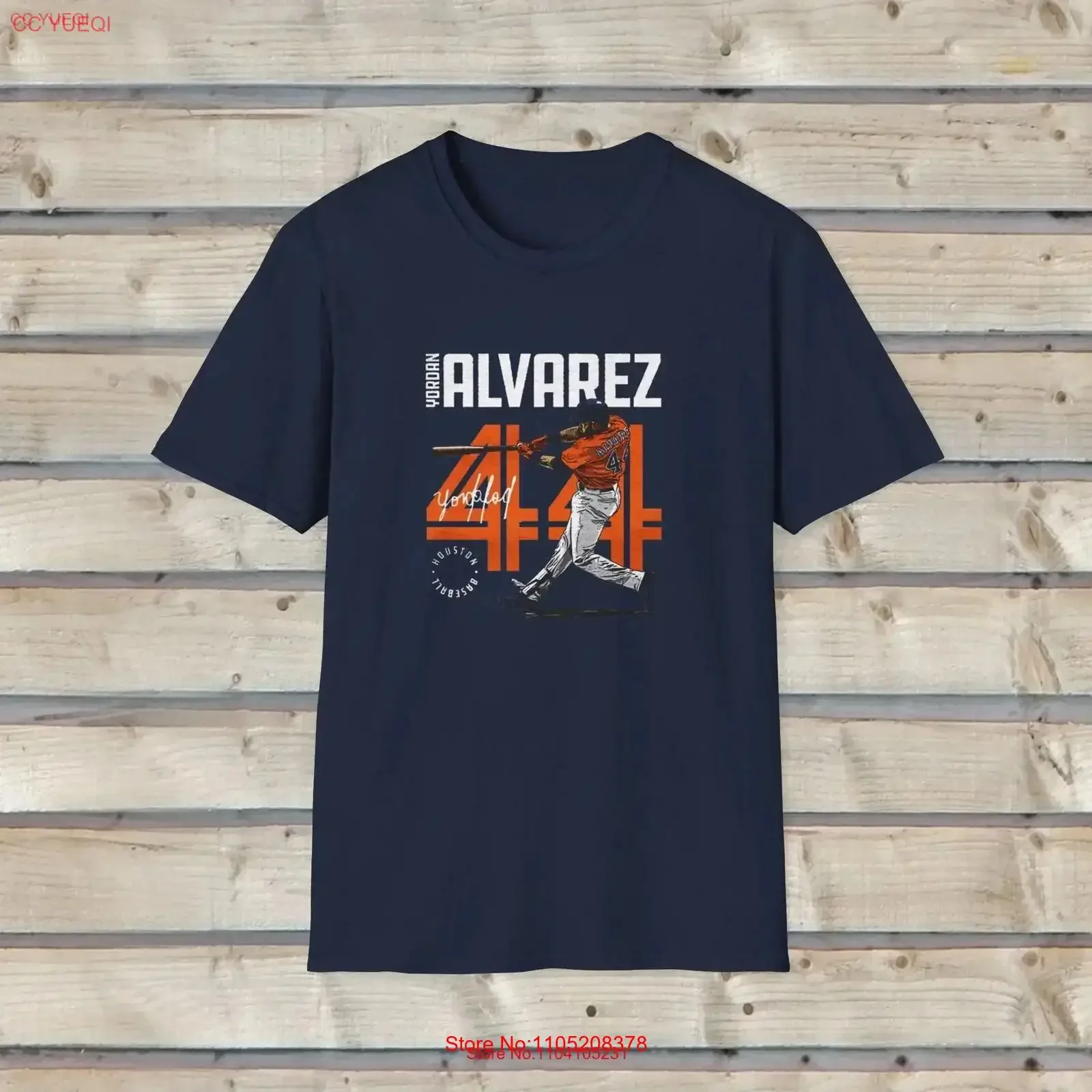 Yordan Alvarez T Shirt vintage Washed designer clothes Breathable graphic homme Soft Stretched Stylish Versatile Comfortable