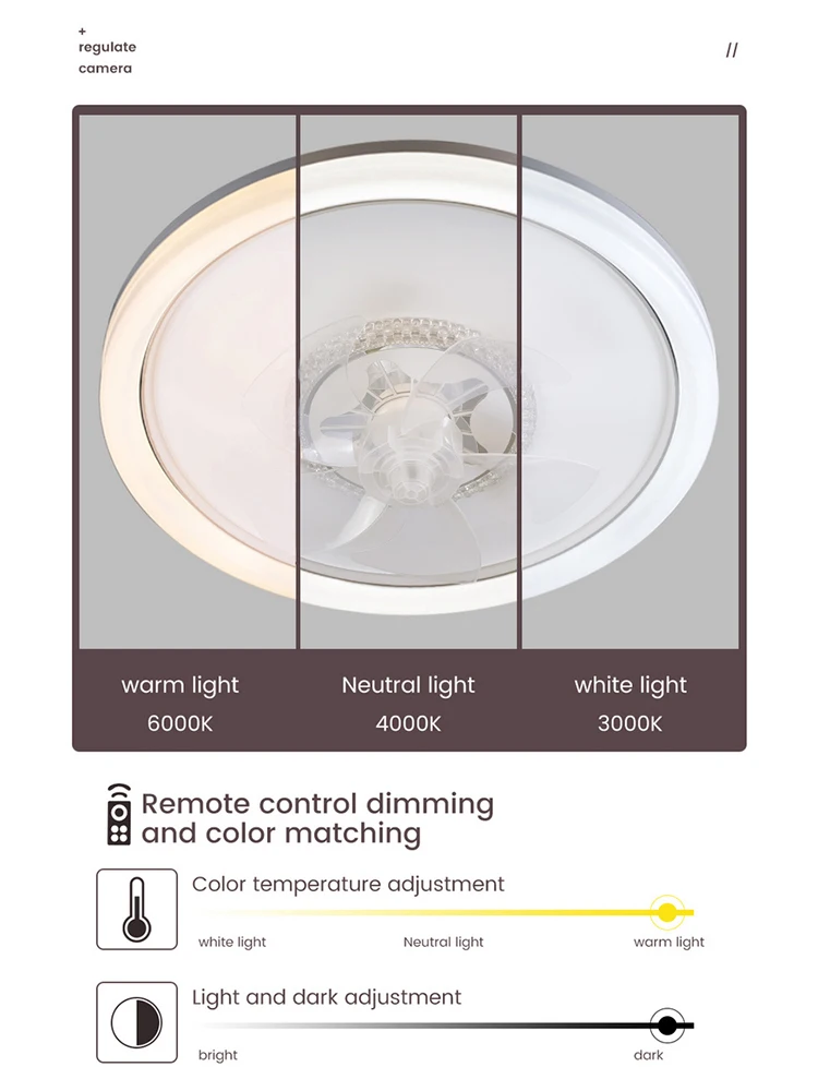 120 واط LED ضوء السقف مروحة السقف الحديثة بسيطة غرفة نوم المنزل التحكم عن بعد عكس الضوء مروحة ضوء