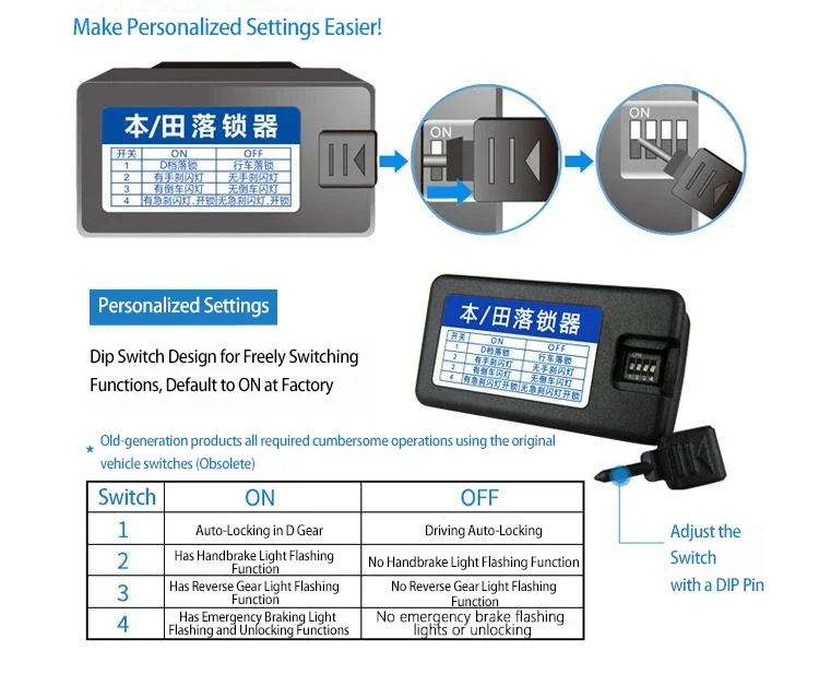 جهاز التوصيل والتشغيل الذكي للسيارات obd قفل السرعة أقرب لسيارة Honda Elysion 2015 Gienia Spirior 2017 Odyssey Fit ترقية السيارة