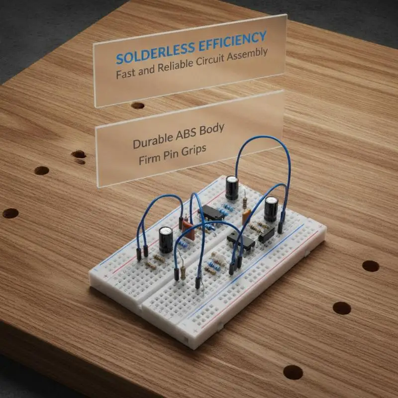 【AB1】Solderless Breadboard 830/400 Point 1 Piece High Compatibility Proto Board for  Project Proto Shield Assembly{H}