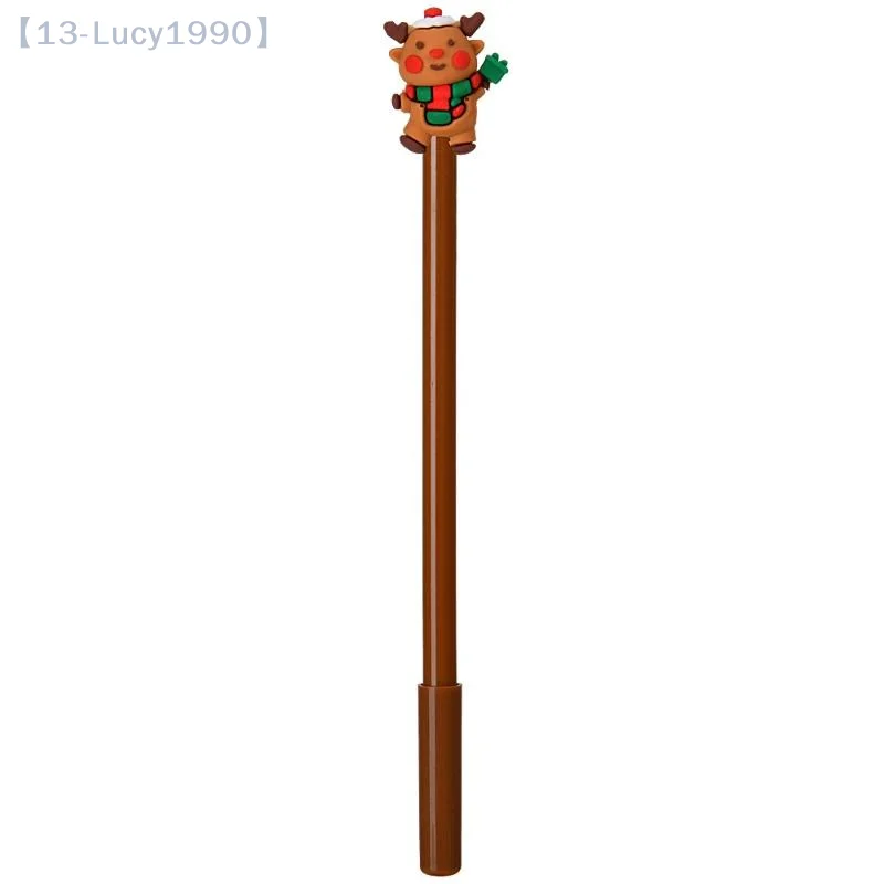 

【CCA13】53Pcs/Lot Cute Cartoon Christmas Series Pens Kawaii Xmas Mini Ballpoint Pen Writing Gel Pen Kids School Stationery