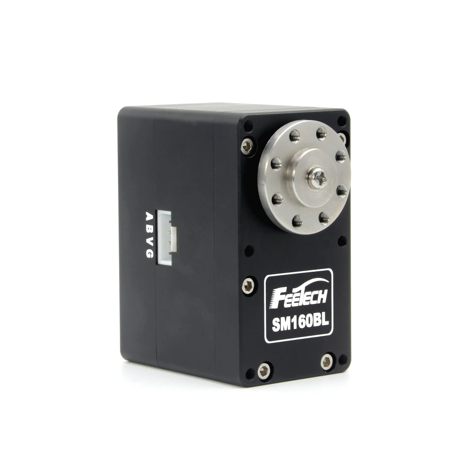 Sm160Bl 160Kg 360 Derajat Motor Tanpa Sikat Pengkodean Magnetik Robot Pengiriman Servo Seri Sumbu Ganda/Remote Control Rc Mobil Pesawat