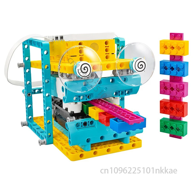 Novo técnico 45678 spike prime conjunto blocos de construção diy 53444 núcleo hub programável vapor escola educação tijolos crianças brinquedo presente