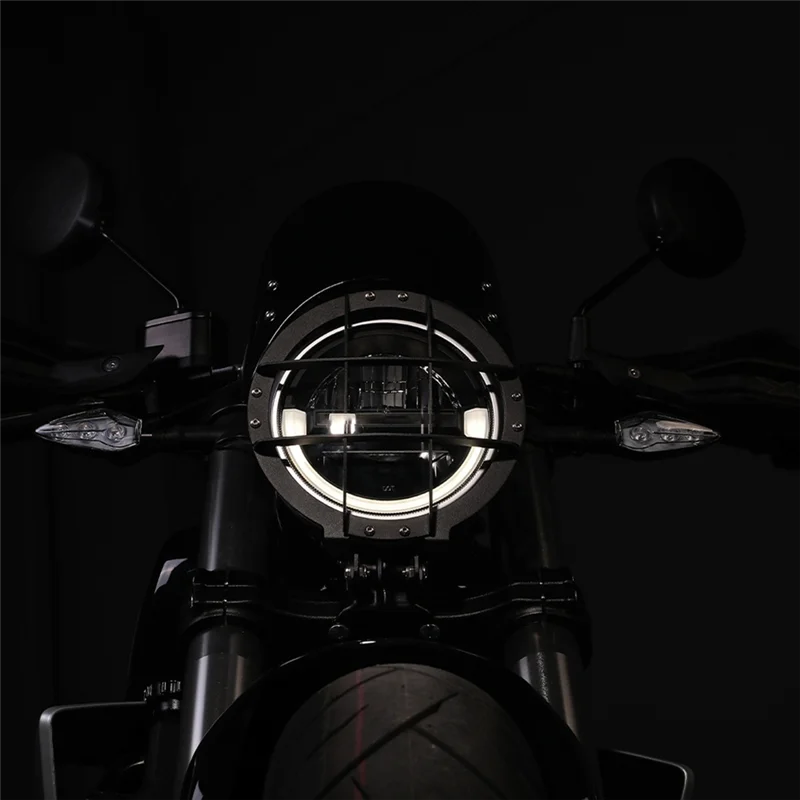 

A33K-Motorcycle Headlight Frame Headlight Protection Cover Guard For X350 2023-2024 Front Headlight Grille