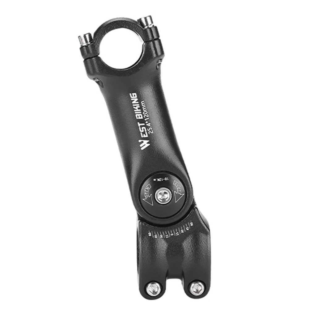 

Adjustable Bicycle Handlebar Stem Variable 60 Degree Angle Aluminum Alloy Bike Handlebar Riser Road Bike Front Fork Stem Adapter