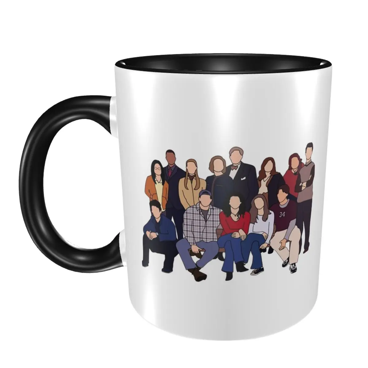 

Gilmore Girls All My Friendss Mug Funny Ceramic Coffee Cups Tea Mugs Milk Cup Drinkware Gifts for Woman Man